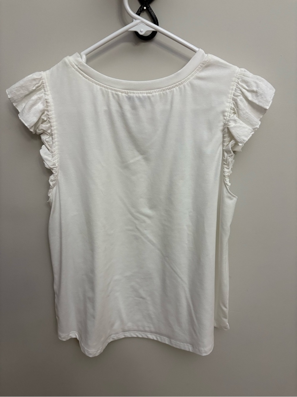 Democracy Ruffle Sleeve Knit Top - Size Small - Picture 3 of 5